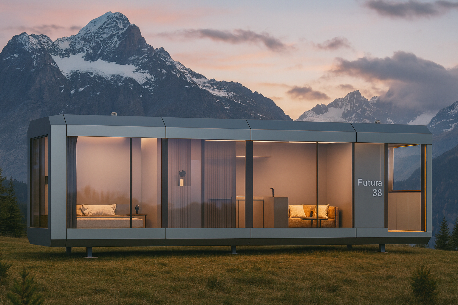 La Maison Capsule - Tiny Houses & Maisons Capsules Design | Livraison ...